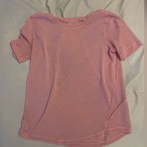 Lululemon Pink athletic shirt - S